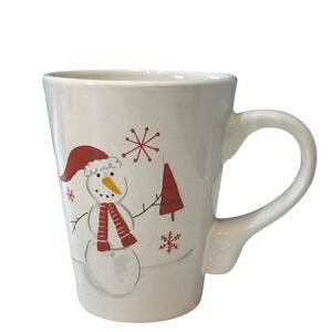 Snowman Mug Classic Ceramics Coffee Cup 12oz Christmas Holiday Julie Scott